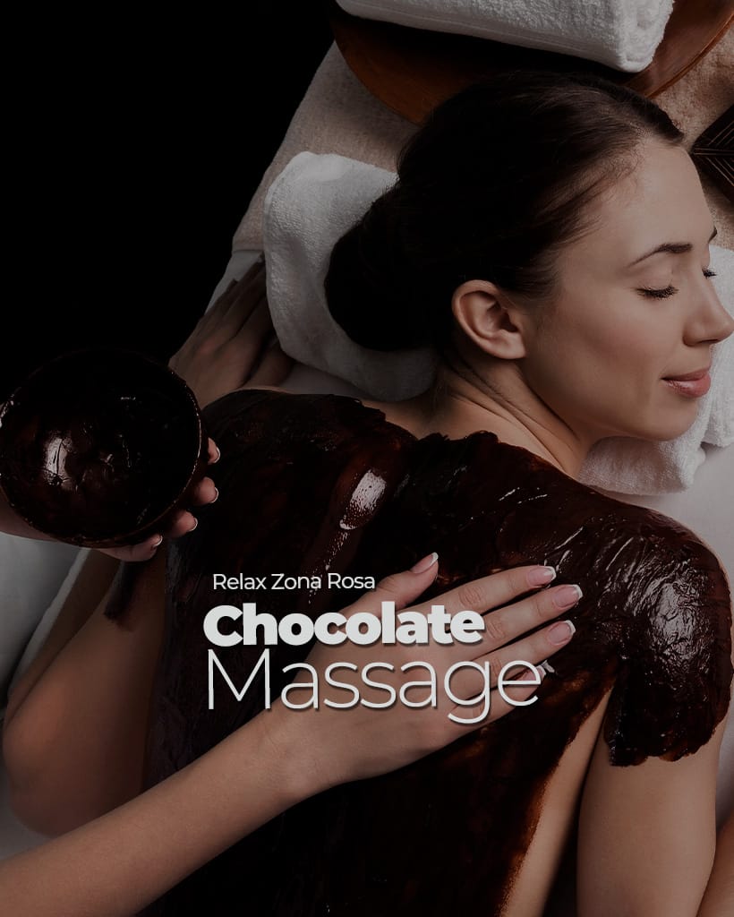 masaje con chocolate